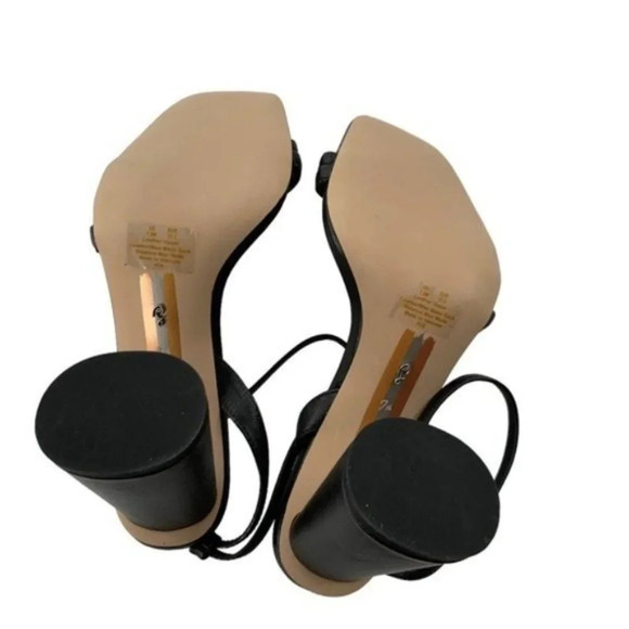 Sam Edelman Leather Kia Strappy Sandal Black Size 10 NWT - Picture 15 of 16